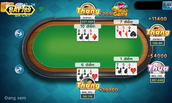 3 cây là gì Quy tắc tính điểm