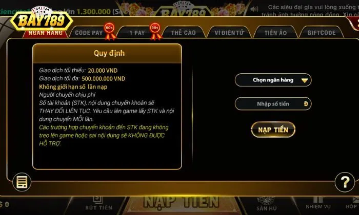 khuyến mãi: Tặng 125% tất cả các đơn nạp tiền Hướng dẫn nhận khuyến mãi: Tặng 125% tất cả các đơn nạp tiền