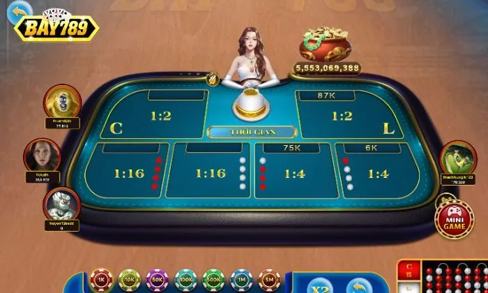 Xóc đĩa truyền thống đã có mặt trên Bay789