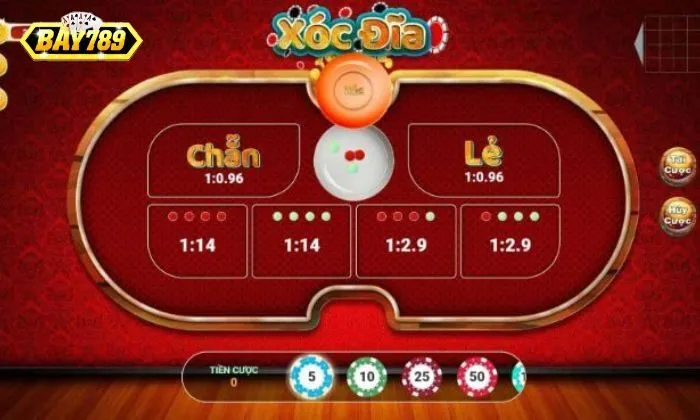 Điểm đặc biệt của xóc đĩa Bay789